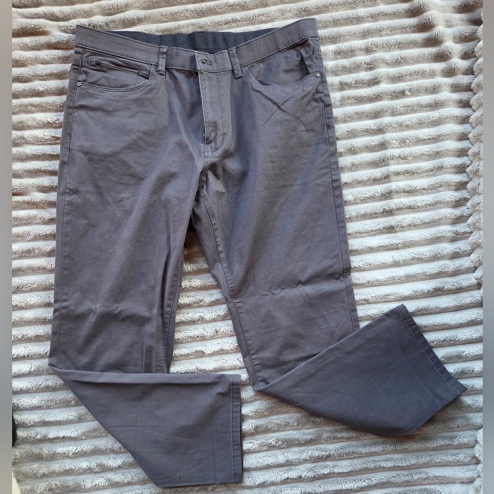 English Laundry Men's Charcoal Chinos 36x30